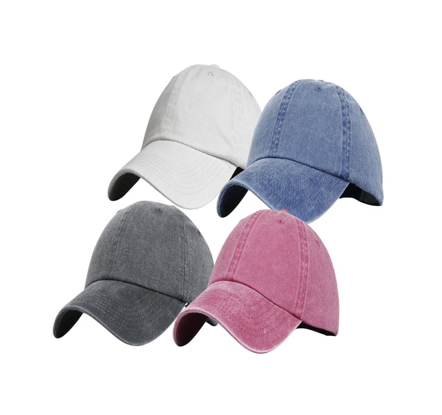 Pigment Dyed Washed Cotton Cap
