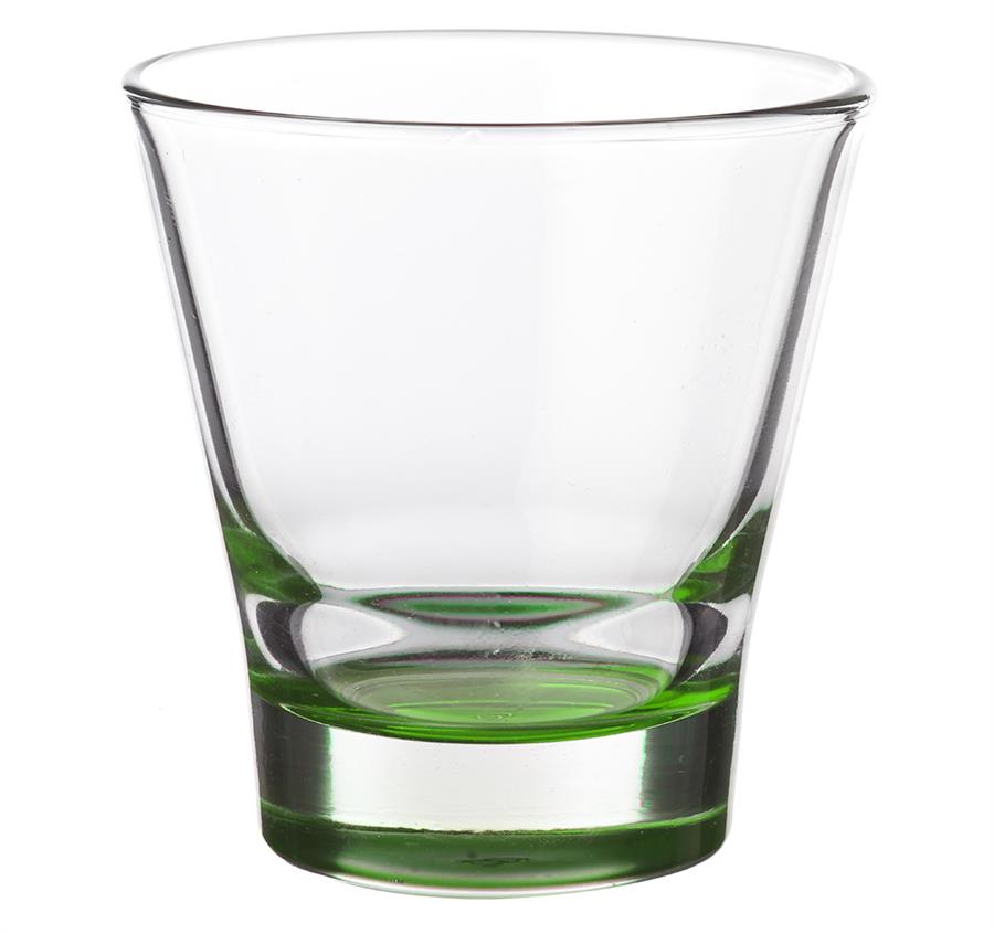 Stemless Martini Glasses - Green