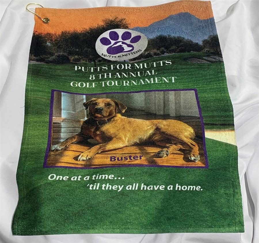16 x 25 Silk Touch Sublimated Golf/Hand Towel
