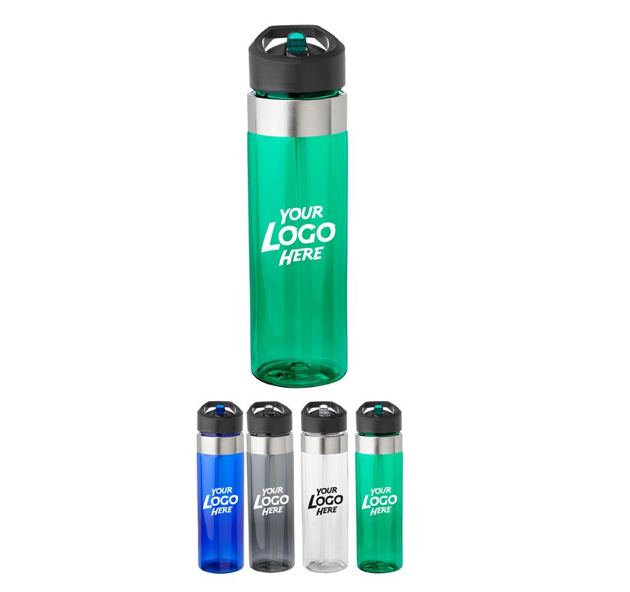 Plastic Water Bottles - 24 oz