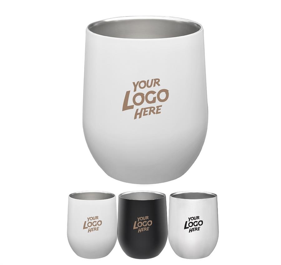 Stainless Steel Stemless Wine Glasses