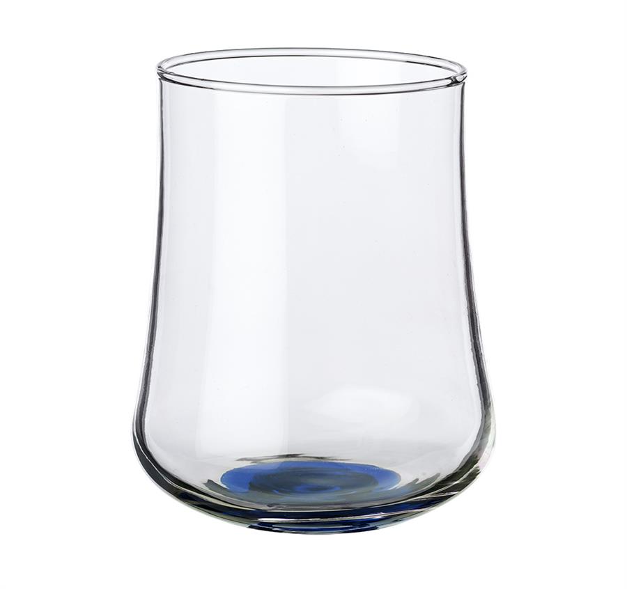 Rose Bud Stemless Glasses - Blue