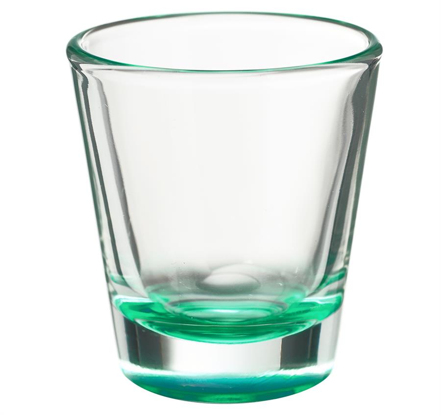 Clear Shot Glass - 1.75oz - Green