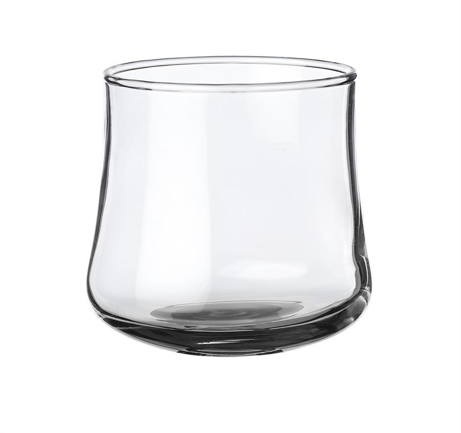 Rose Bud Stemless Glasses - Black
