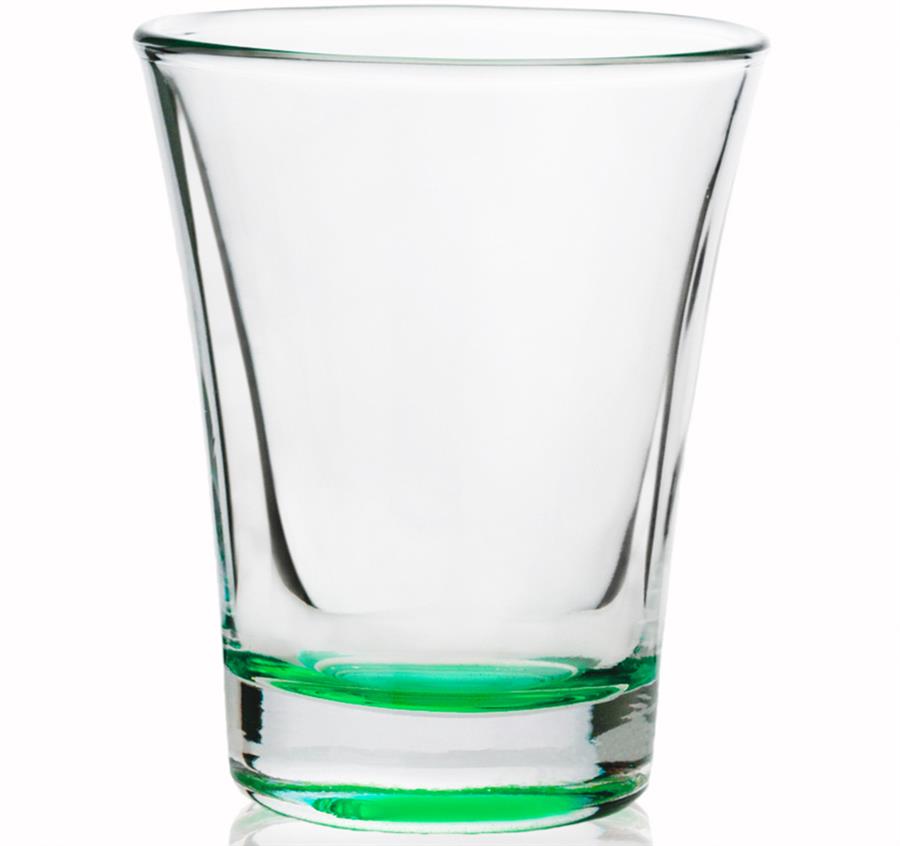 Traditional Shot Glasses - 2 oz - Green