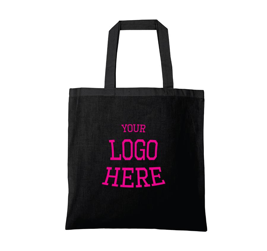 Canvas Tote with extra long handles