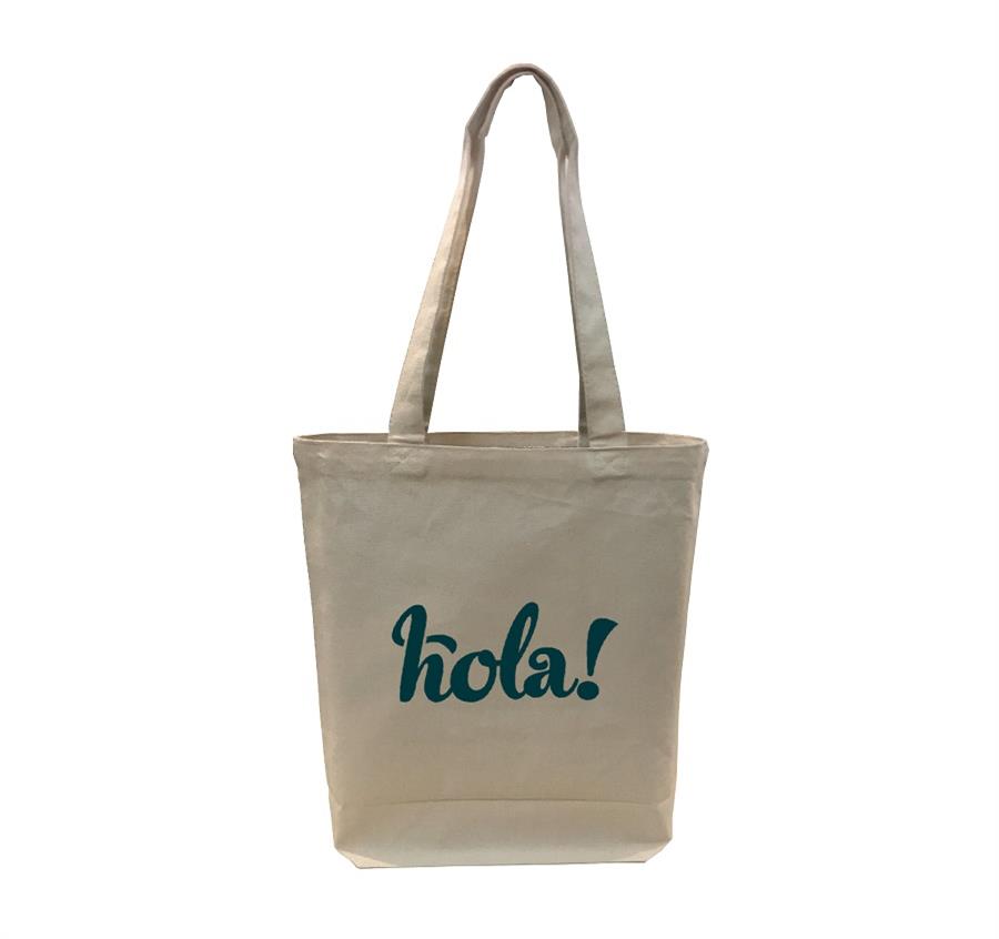 Cotton Canvas Gusset Tote