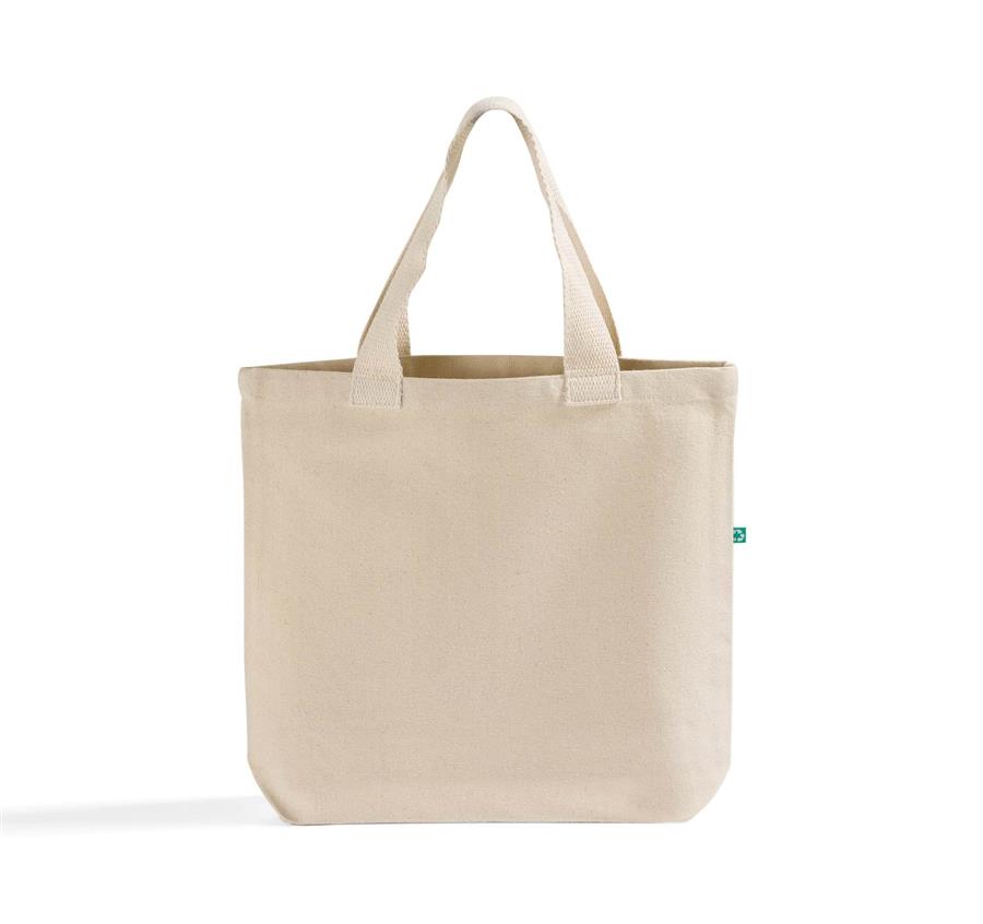 Recycled Canvas Trendy Essentials Tote - Natural