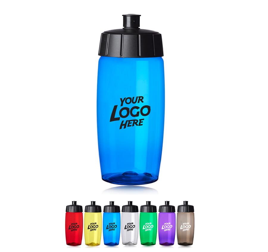 Sinker Plastic Water Bottles 19 oz.