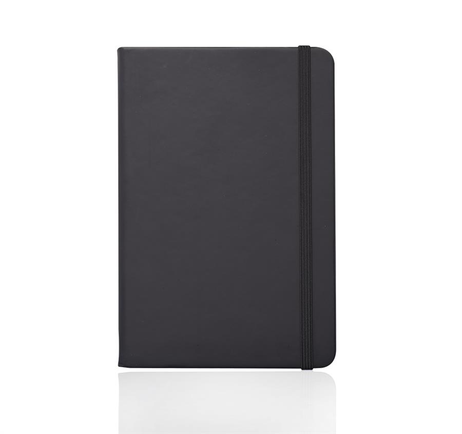 Hardcover Journal with Band - Black