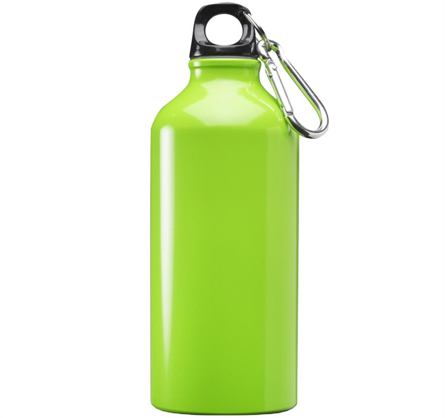 Aluminum Water Bottles - 20 oz - Lime Green
