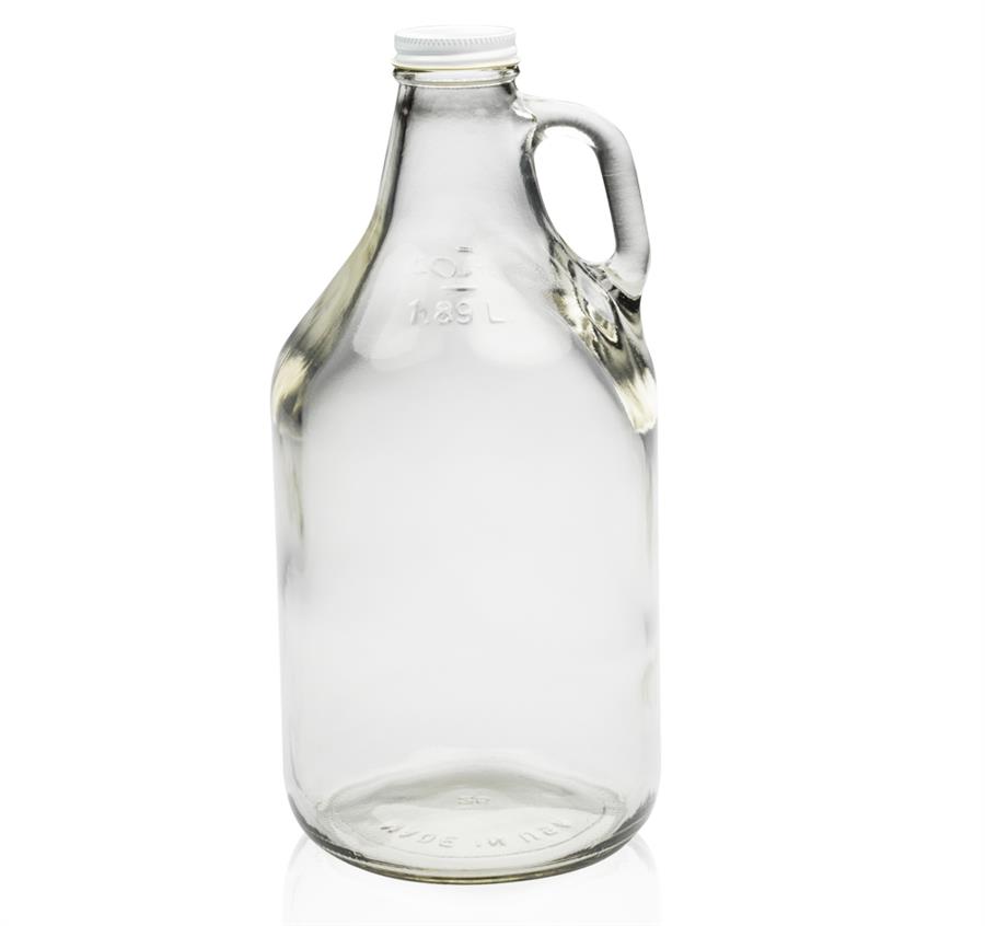 Clear Glass Beer Growlers - Clear