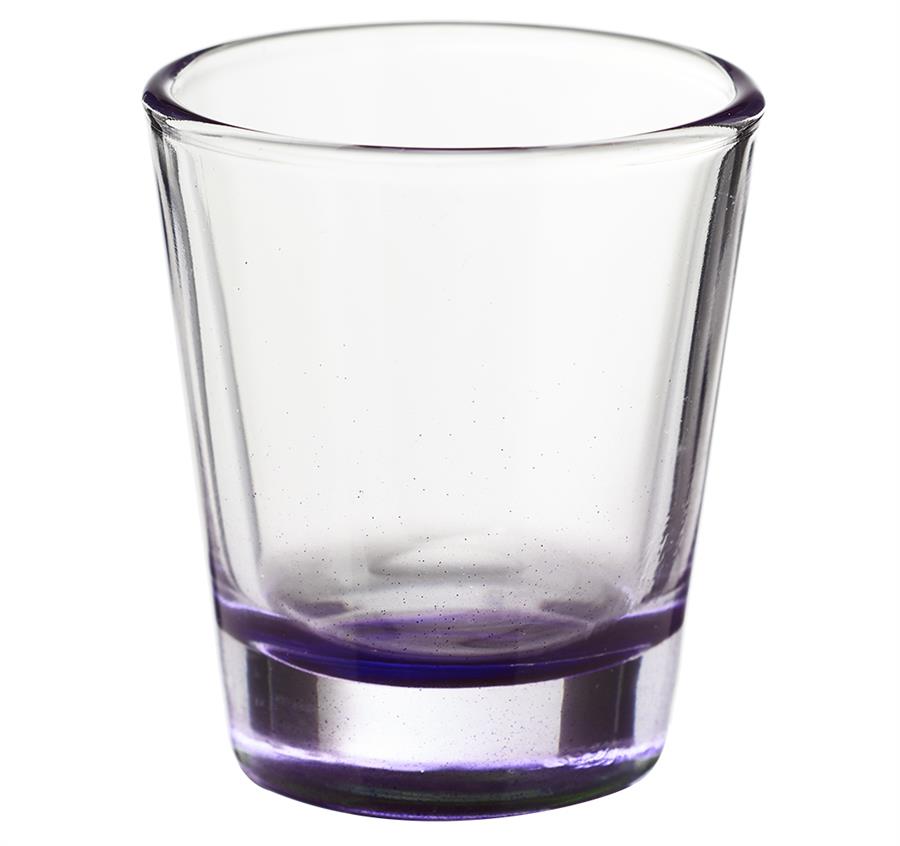 Clear Shot Glass - 1.75oz - Purple