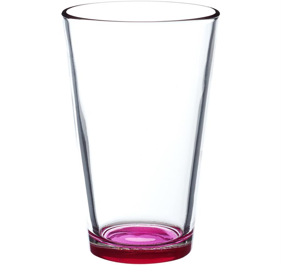 Pint Glasses -16 oz - Pink