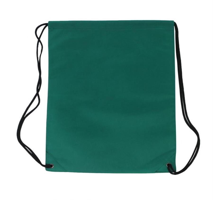 Non Woven Drawstring Bag - Forest Green