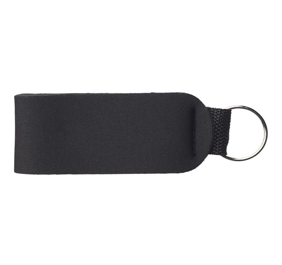 Neoprene Strap Keychain - Black