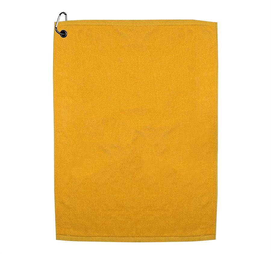 Champions Colored Golf Towel - Gold