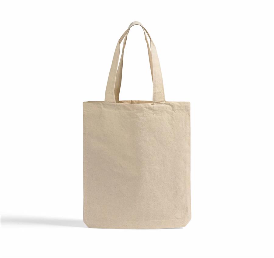 11x9 Canvas Tote Bag - Natural