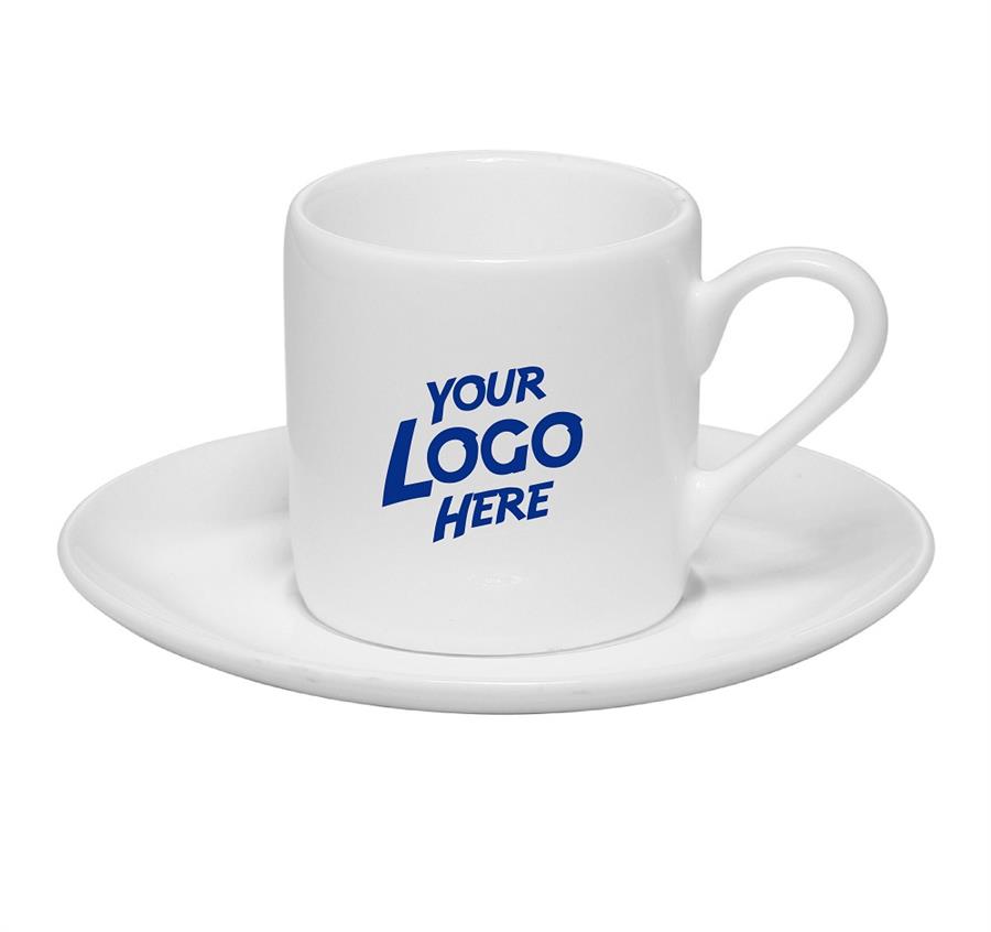 Set Espresso Cups with Saucers 3 oz.