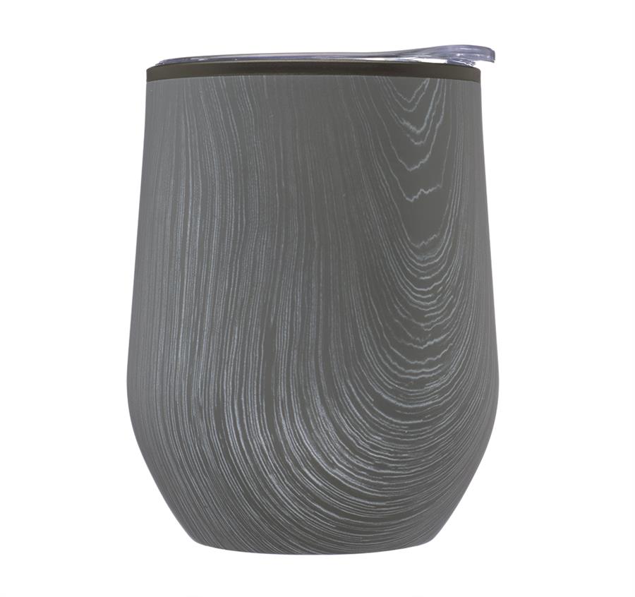 Palmera Stemless Wine Glasses with Lid 12 oz.