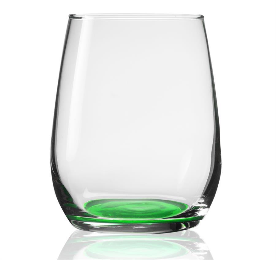 Libbey Stemless Taster Glasses - Green