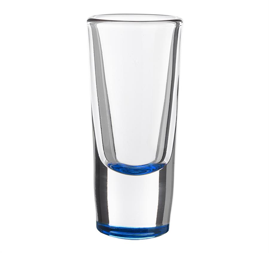 Heavy Base Shot Glasses - Blue