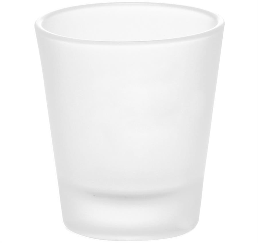 Frosted Glass Shot Glasses - Frosted