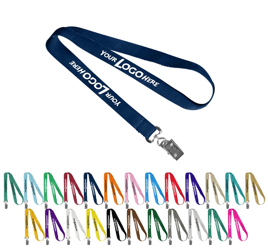 Polyester Silkscreen Lanyard