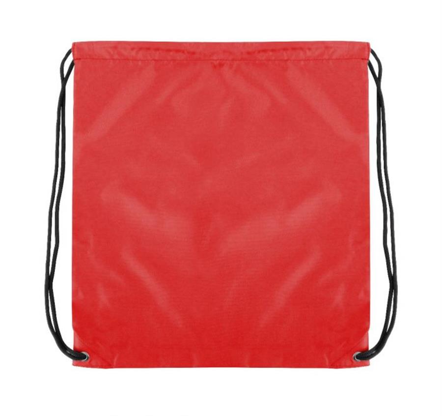 Basic Drawstring Pack - Red