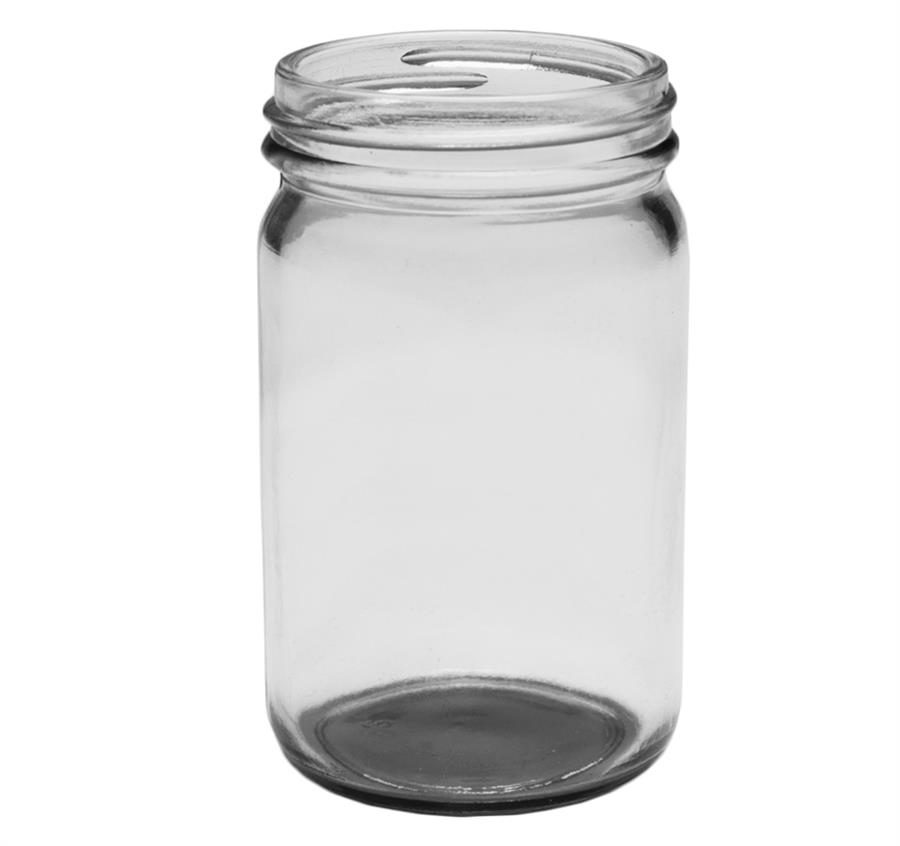 Small Color Mason Jars - Black