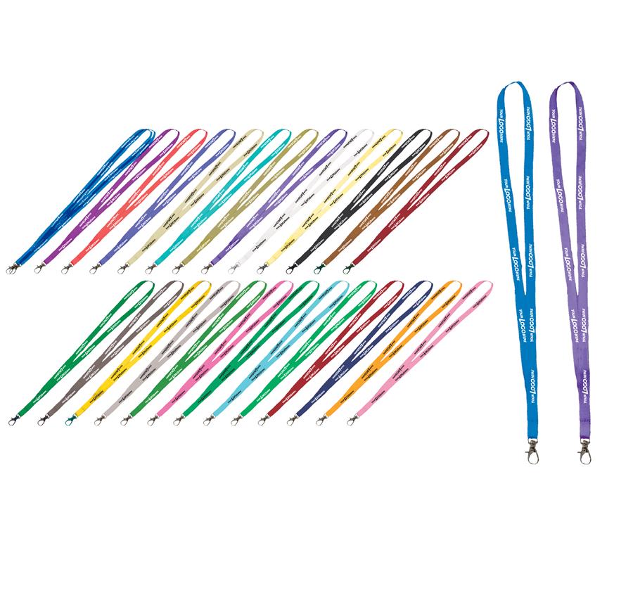 Micro Weave Smooth Dye-Sublimation Lanyards