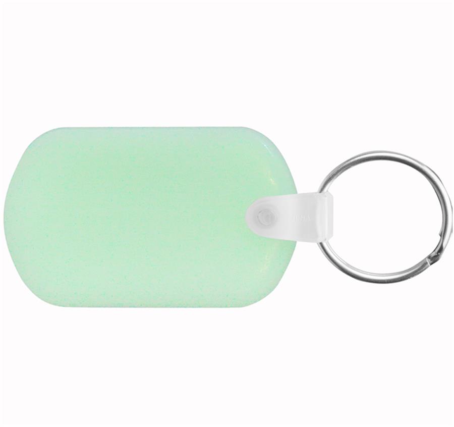 Soft Plastic Keychain - Glow