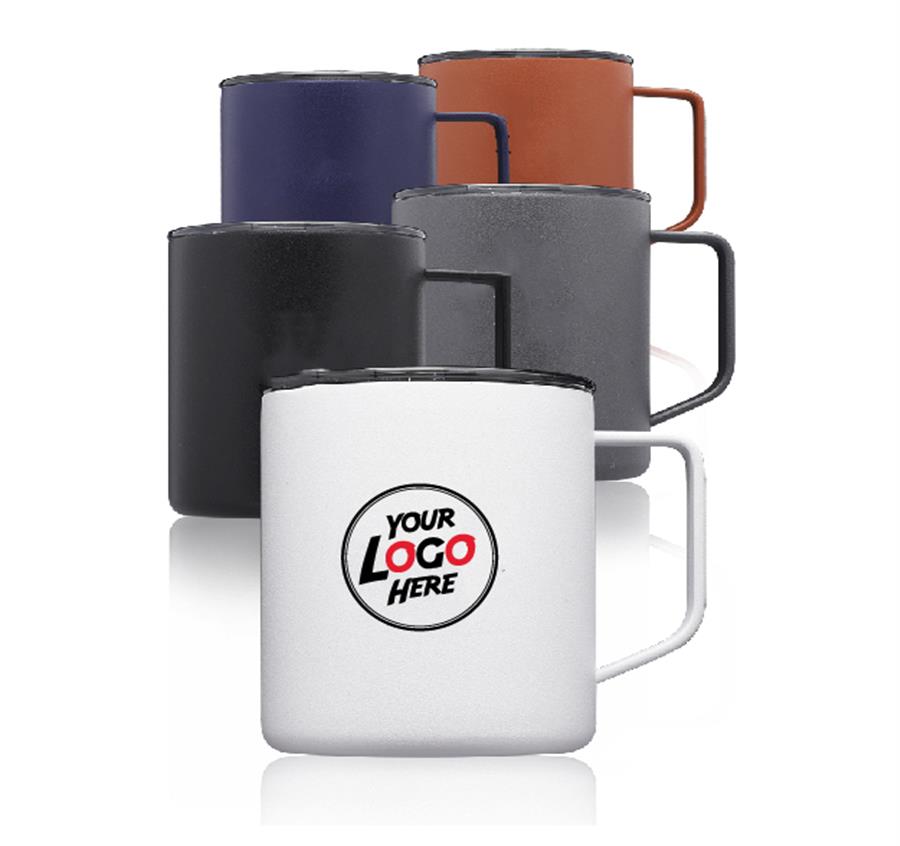 Kenai Powder Coated Travel Mugs - 13.5 oz