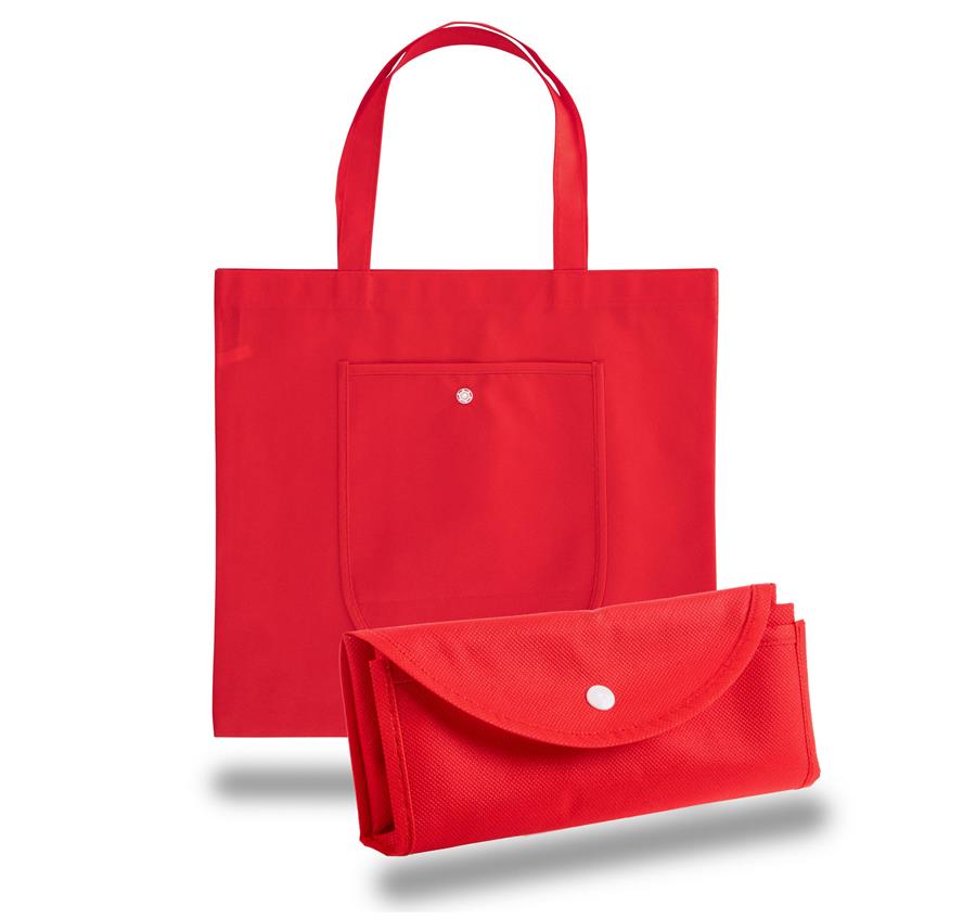 Foldable Tote - Red