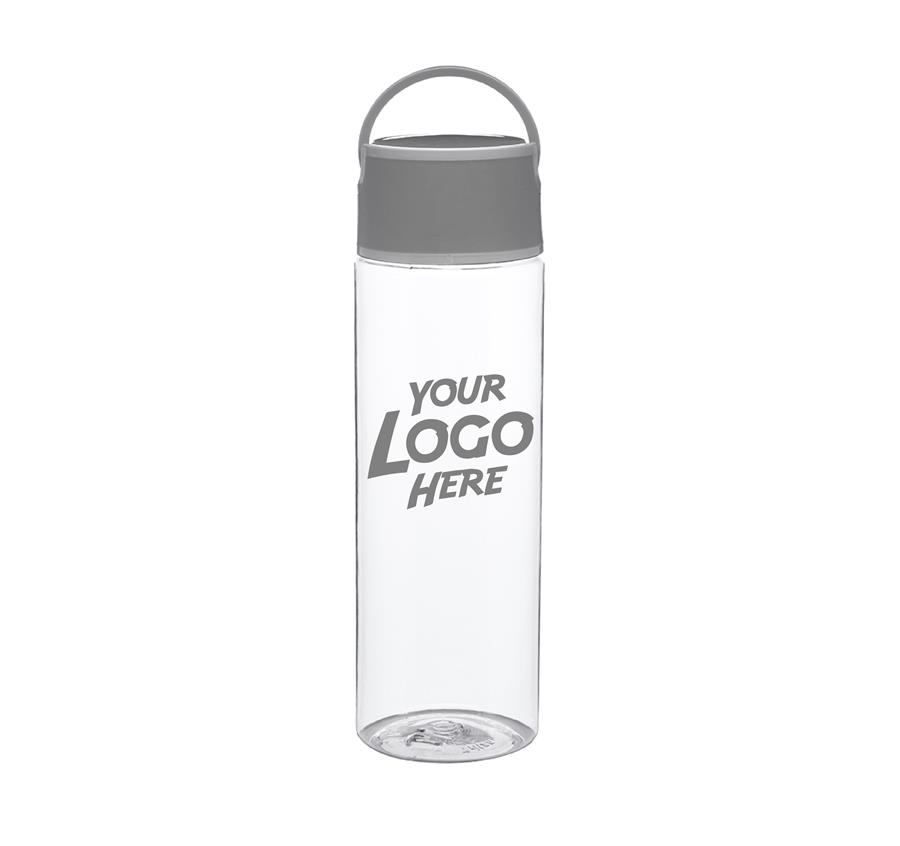 Chenab Plastic Water Bottles 23 oz. - Grey