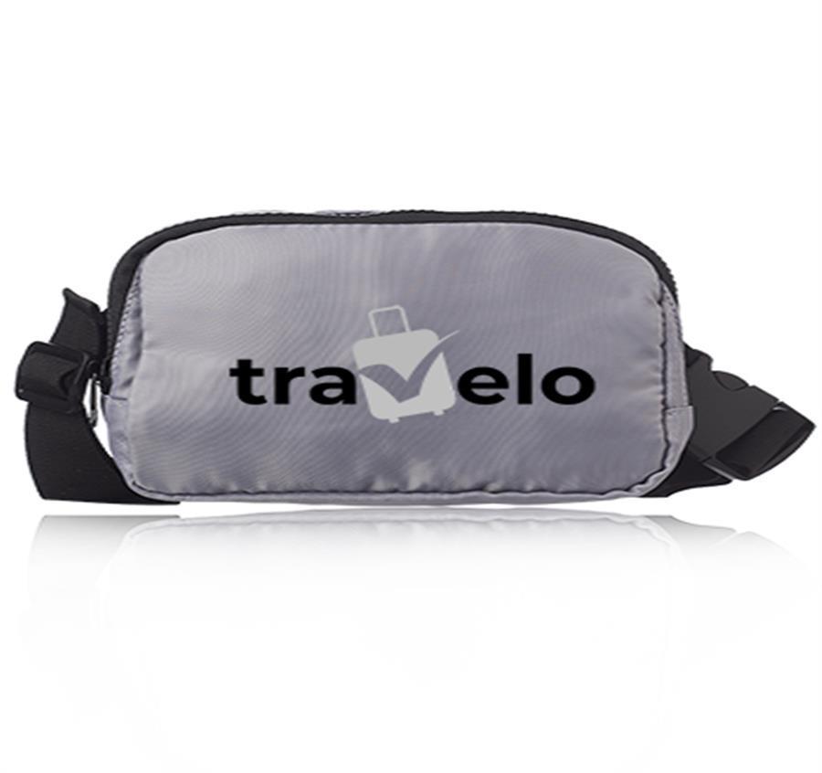 Polyester Belt Bag - Grey