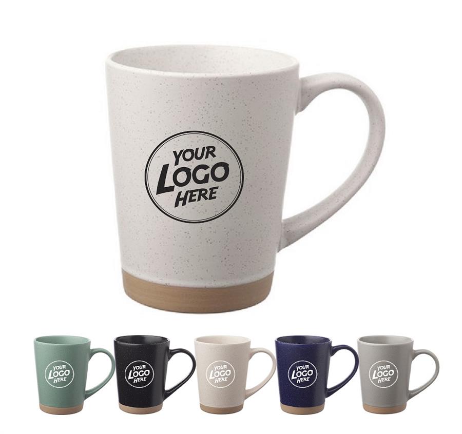 Nebula Speckled Clay Coffee Mugs -16 oz