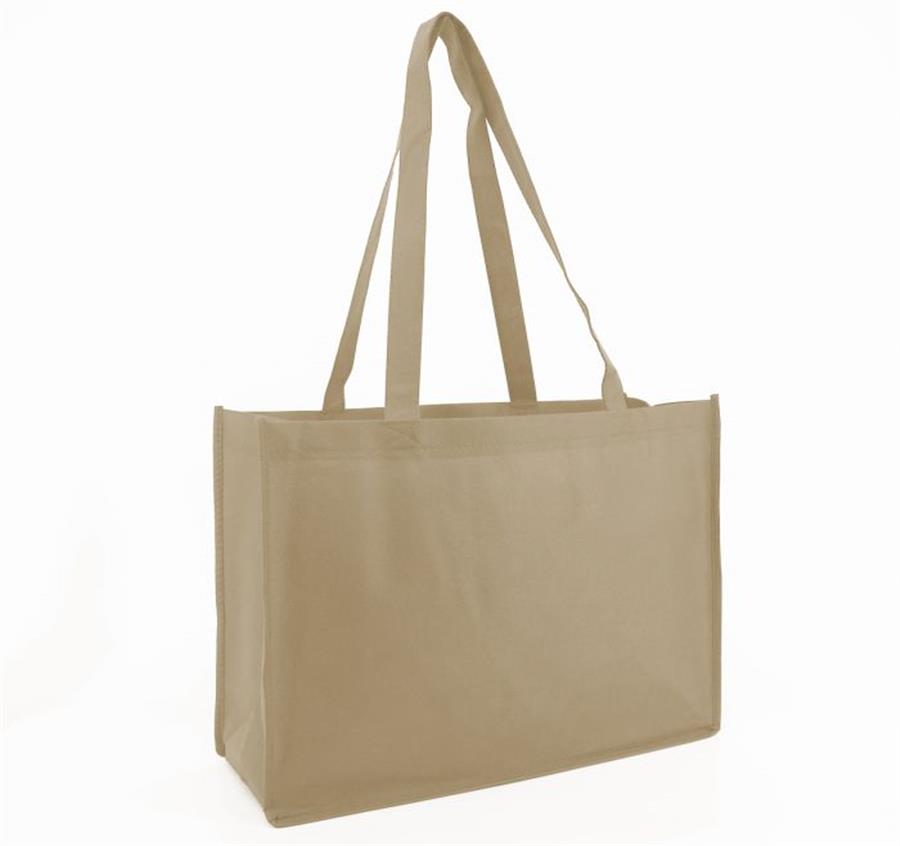 Deluxe Tote Bag - Tan