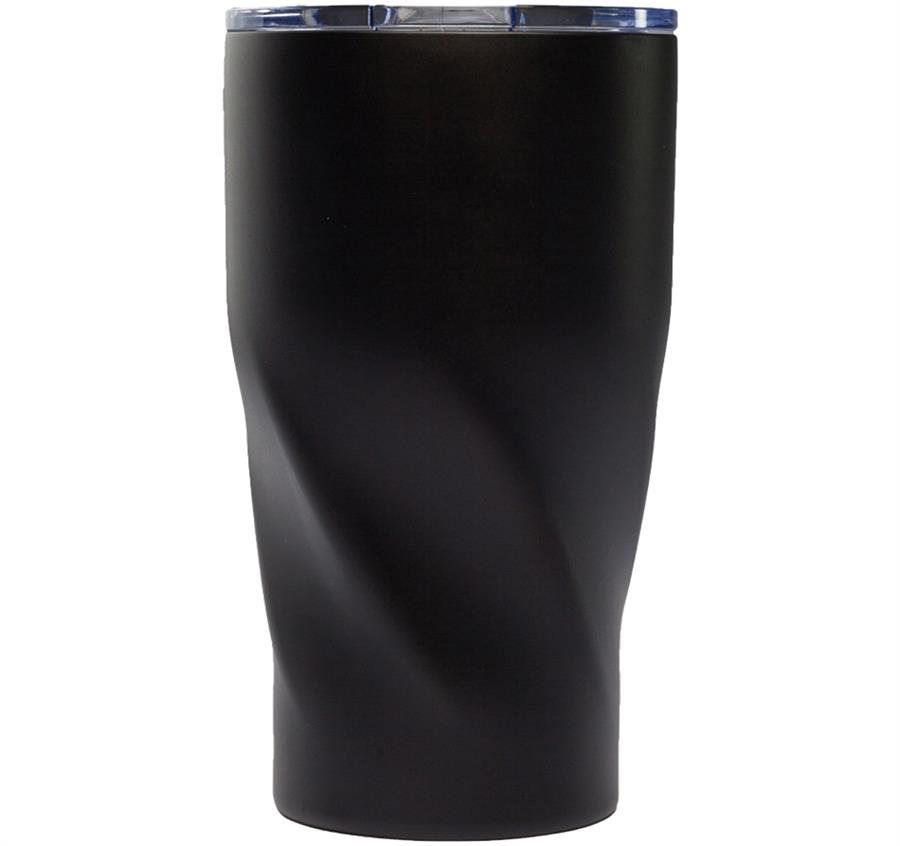 Wavey Mavey Vacuum Travel Mugs - 20 oz - Black