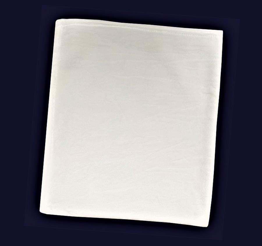 Sublimated Silk Touch Blanket - White