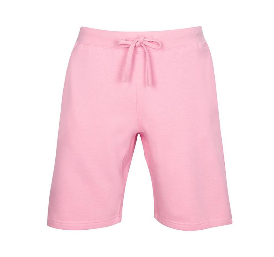 Midweight Fleece Sweat Shorts - 8.8 Oz - Light Pink