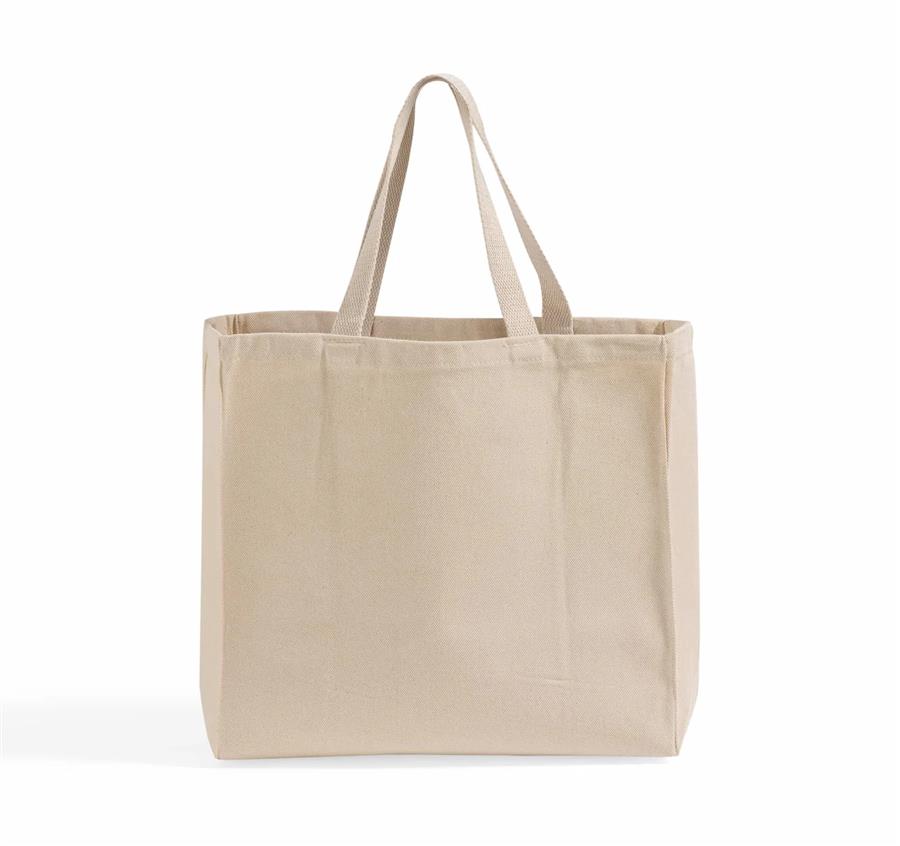Over The Shoulder Twill Tote Bag - Natural