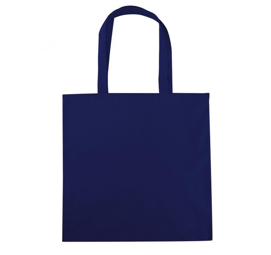 Cotton Canvas Tote Bags - Navy