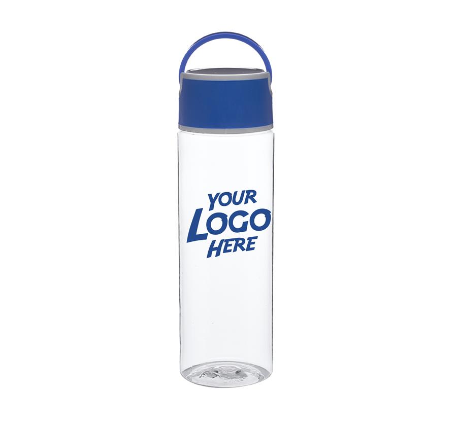 Chenab Plastic Water Bottles 23 oz. - Blue