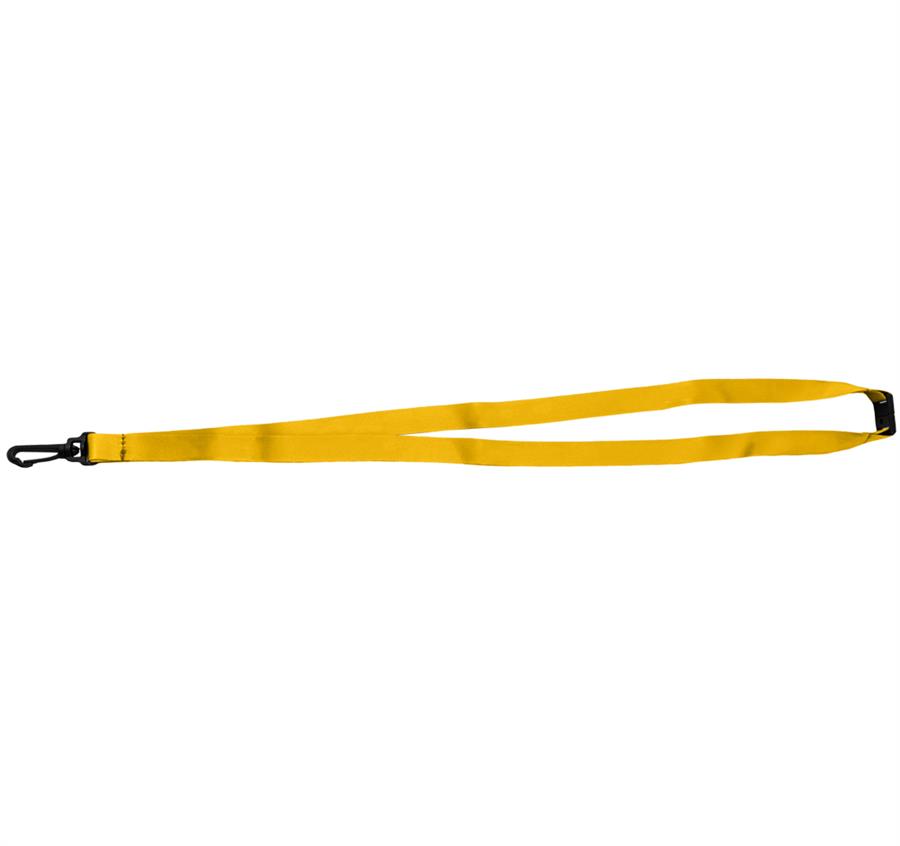Dye Sublimation Lanyards with Safety Breakaway - Gold