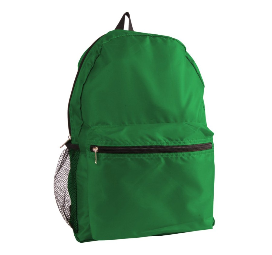 Nylon Backpack - Kelly