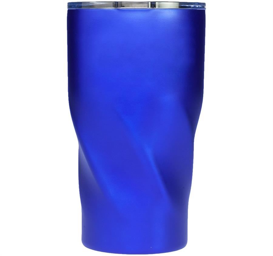 Wavey Mavey Vacuum Travel Mugs - 20 oz - Blue