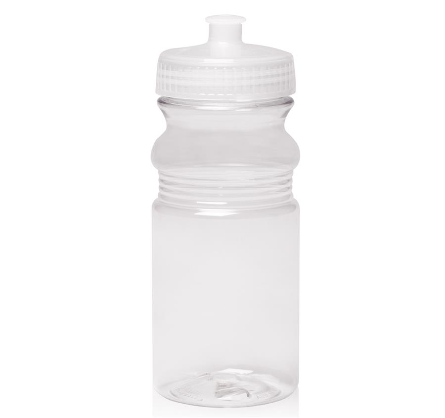 Push Cap Bike Water Bottles 20 oz