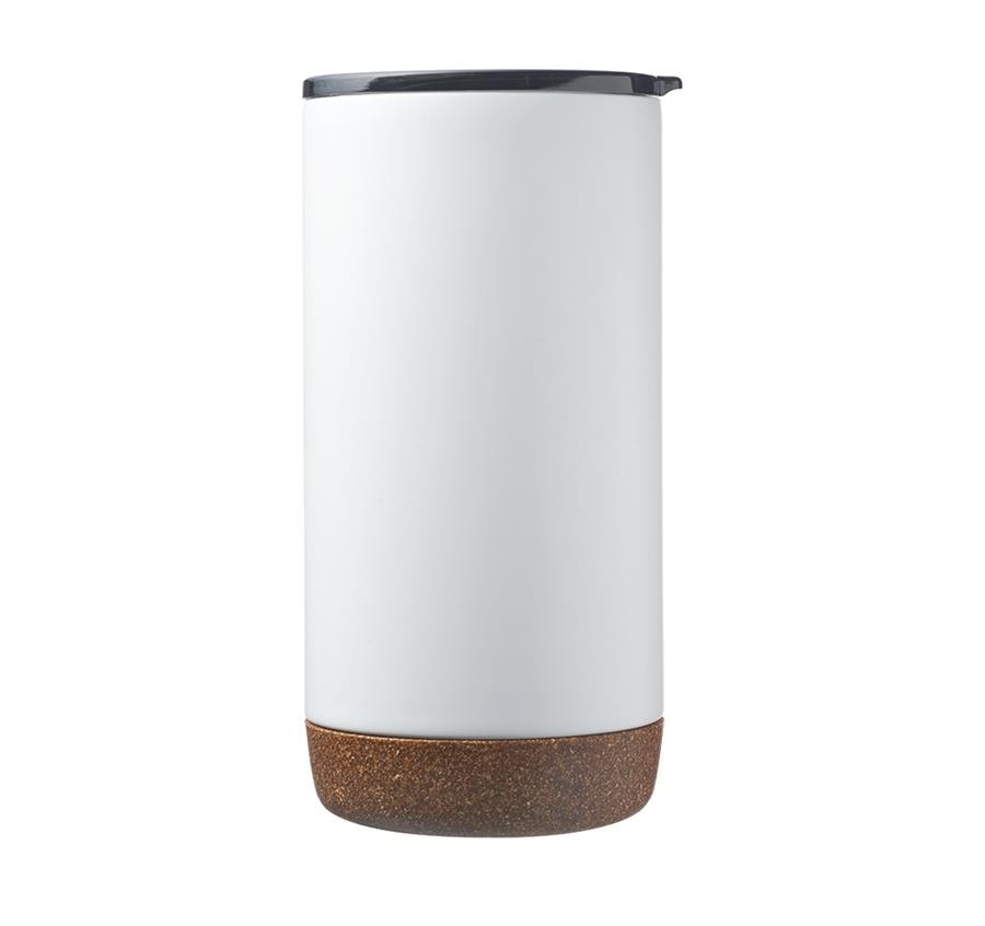 Bottom Travel Tumblers - 16 oz - White