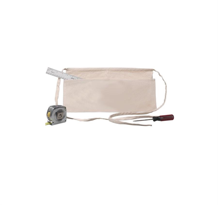 17" x 9" Contractor Waist Apron (10 oz) - Natural